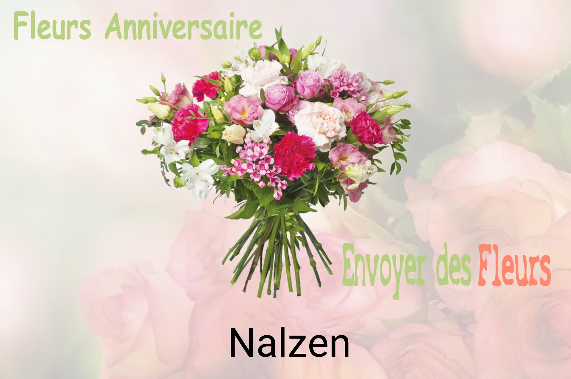 Bouquet de fleurs d’anniversaire livré à Nalzen