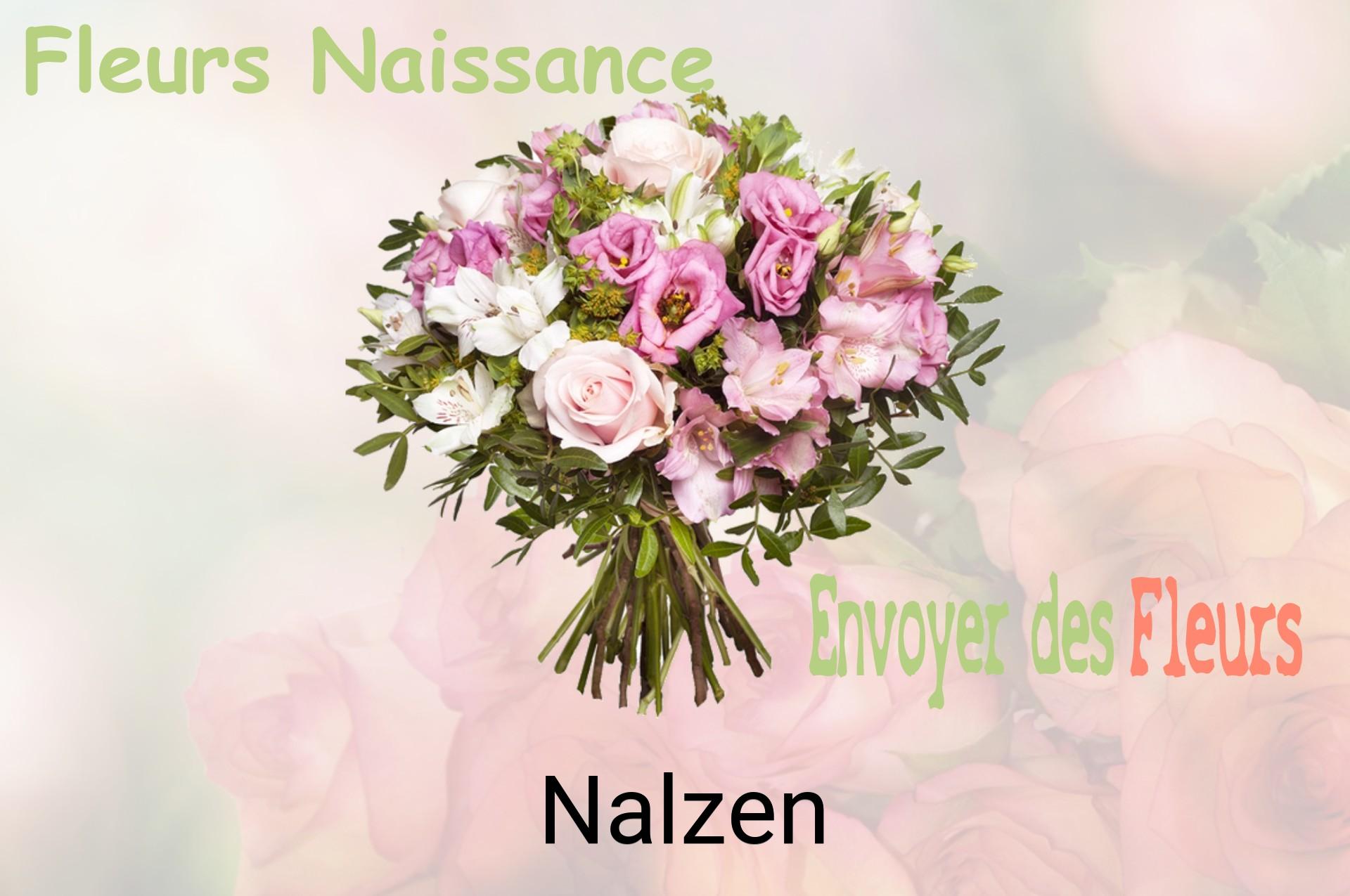 Bouquet de fleurs de naissance livré à Nalzen